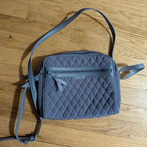 Vera Bradley Quilted Gray Bag